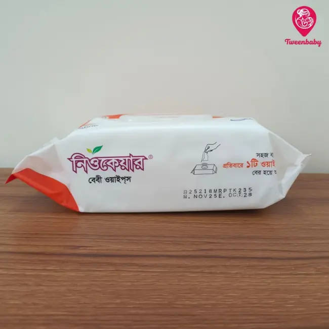 Neocare Baby Wipes 120 pcs – Soft, Gentle & Alcohol-Free for Newborn